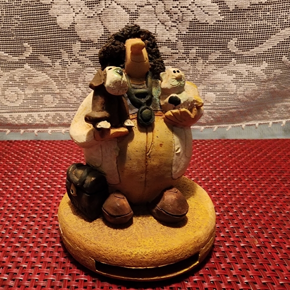 Veterinarian Lady Business Card Holder Collection - Picture 1 of 6